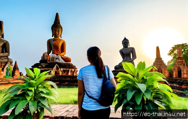 Home 30 태국의 유네스코 세계유산 - Photorealistic sunrise view of the Historic City of Ayutthaya, Thailand UNESCO World Heritage site, ...